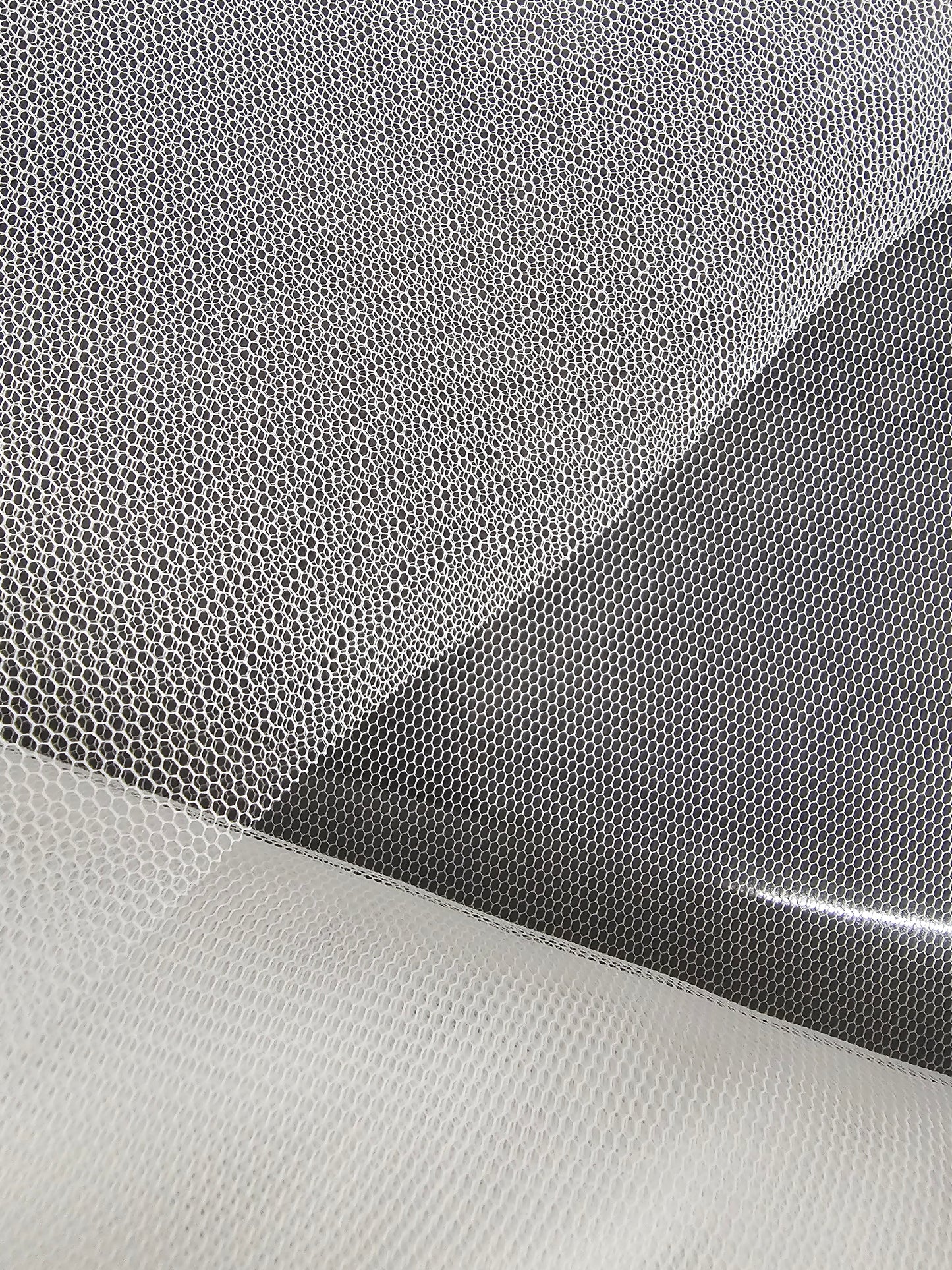 Crinoline Fabric by the yard | Hard Net Fabric | 60" Wide | Multiple Colors |