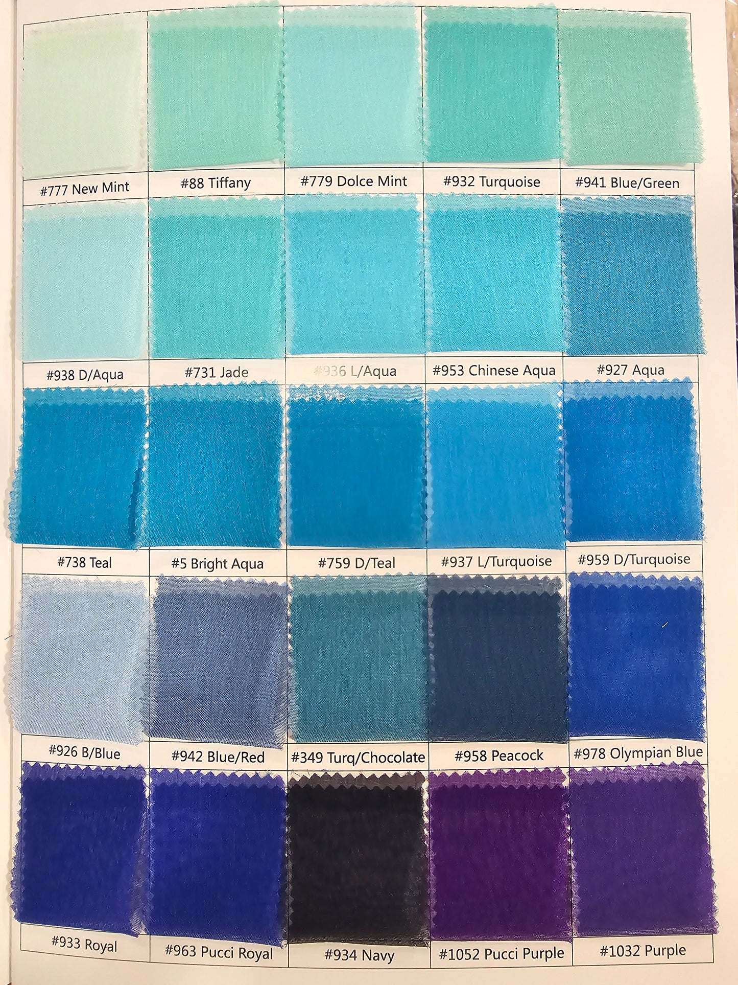 IFR Two Tone Chiffon Table Runners | Cationic Chiffon Table Runners | Multiple Colors and Sizes |