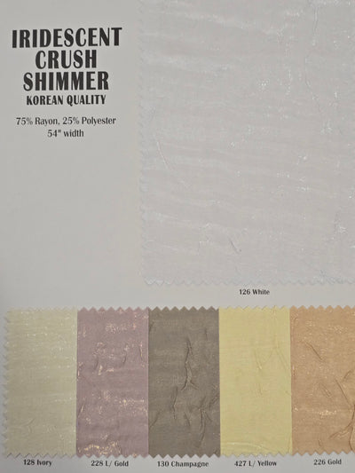 Iridescent Crush Shimmer Table Linens | Galaxy Tablecloth | Multiple Colors |