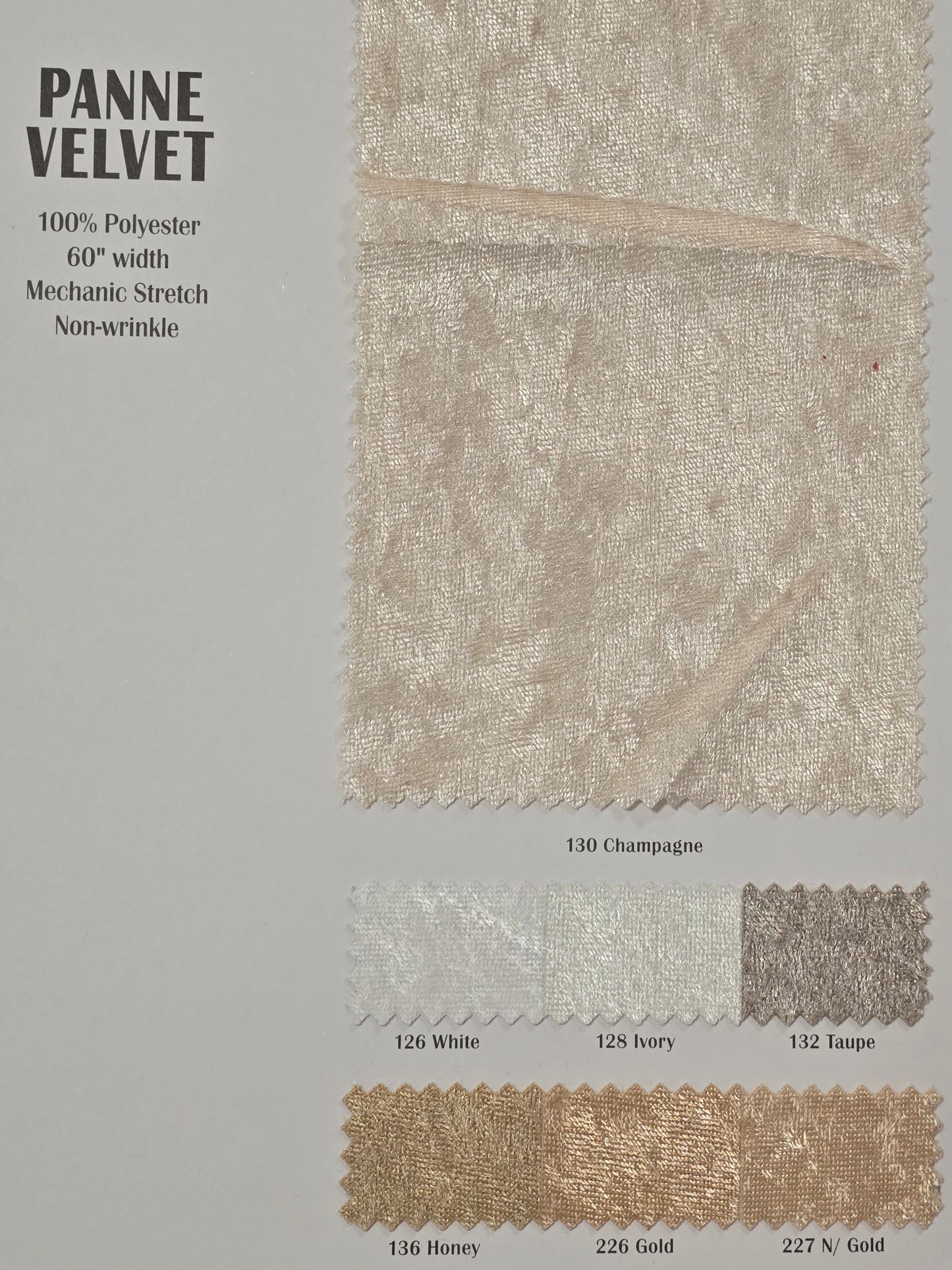 IFR Panne Velvet Table Linens & Crush Velour Tablecloths