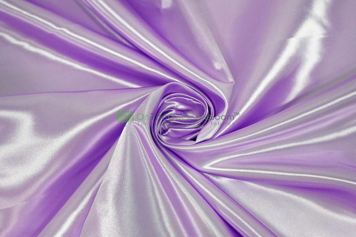 Bridal Satin Fabric by the Yard & Wholesale Bolt | 60" Wide | 100% Polyester |