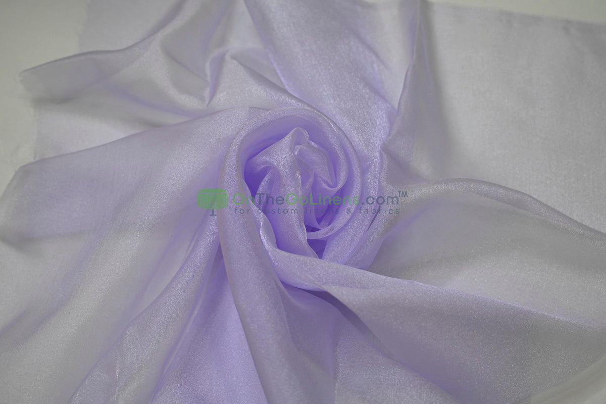 Japanese Crystal Organza Fabric | 100% Nylon | 45” Width | Sheer Luxury for Gowns & Décor