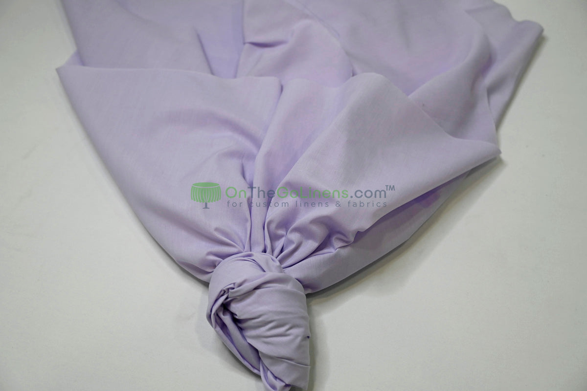 Woven Poly Cotton Broadcloth Fabric by the Yard | Polycotton Fabric | Multiple Colors | 60" Wide | 80/20 Blend |