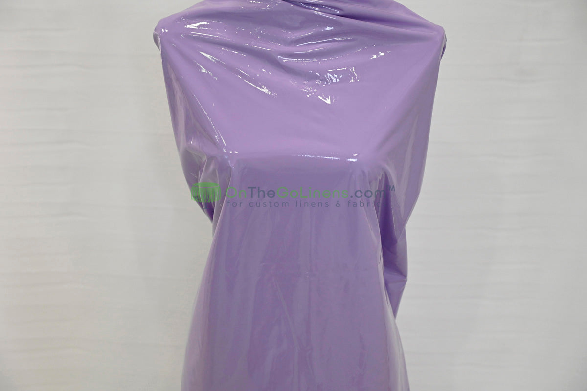 Shiny Patent Vinyl | Flexible Stretch - 94% Polyester, 6% Spandex | 60" Wide