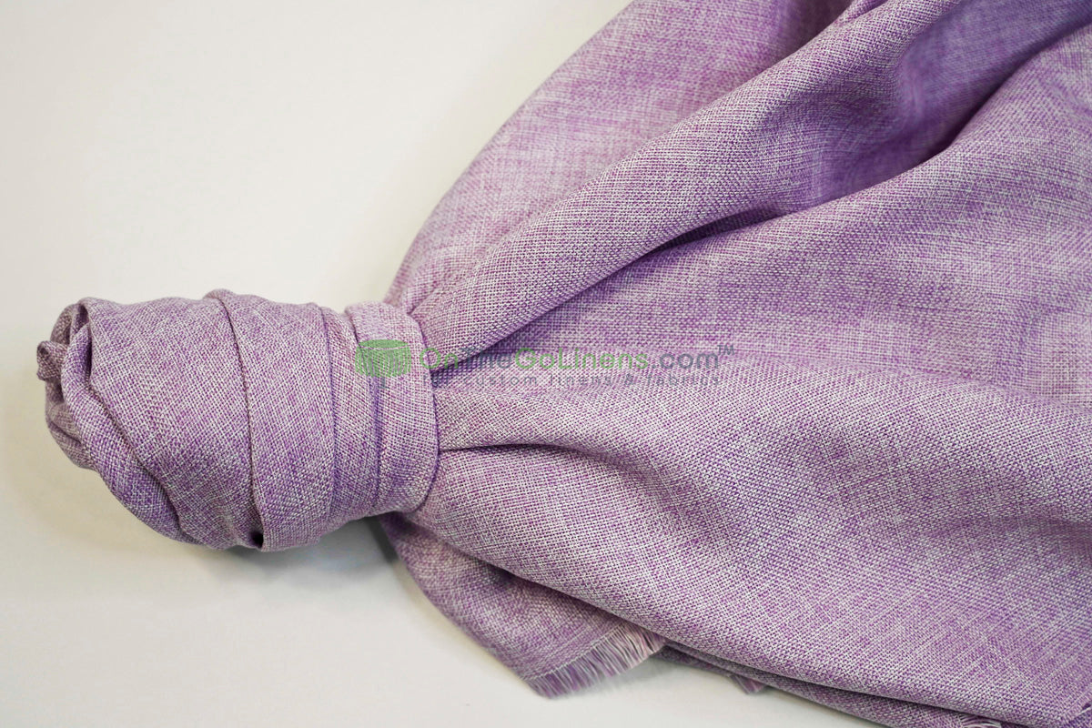 Vintage Linen Event Drapery Panels | Imitation Burlap Curtains | Washable 100% Polyester Burlap |