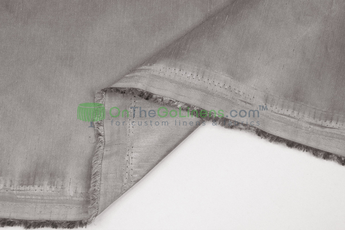 IFR Polyester Dupioni Fabric 120" Wide Extra Wide Silk Look 100% Polyester