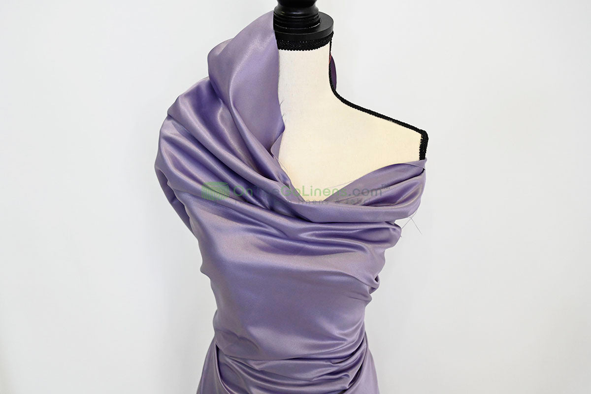 Lamour Satin Fabric by the Yard & Bolt | 100% Polyester Semi Dull Heavy Satin Fabric | 60" Wide | Multiple Colors |