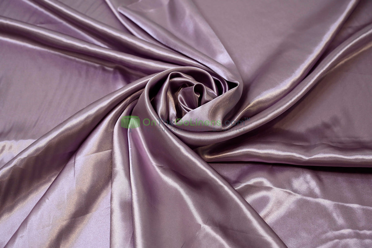 Charmeuse Satin Table Linens, Table Overlays, Table Drapes and Banquets | Multiple IFR Satin Colors |