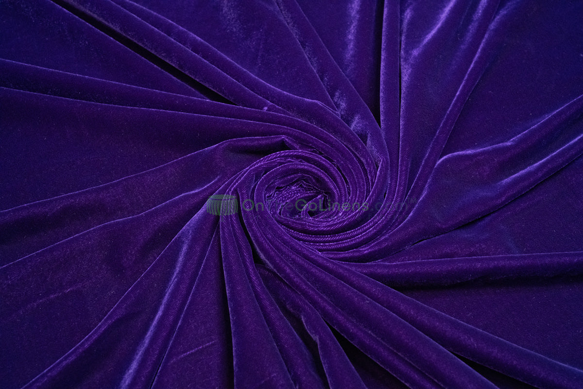 Luxury Micro Velvet Fabric | Crown Velvet by the Yard | 45" Wide | Assorted Colors