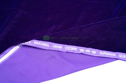 Luxury Micro Velvet Fabric | Crown Velvet by the Yard | 45" Wide | Assorted Colors