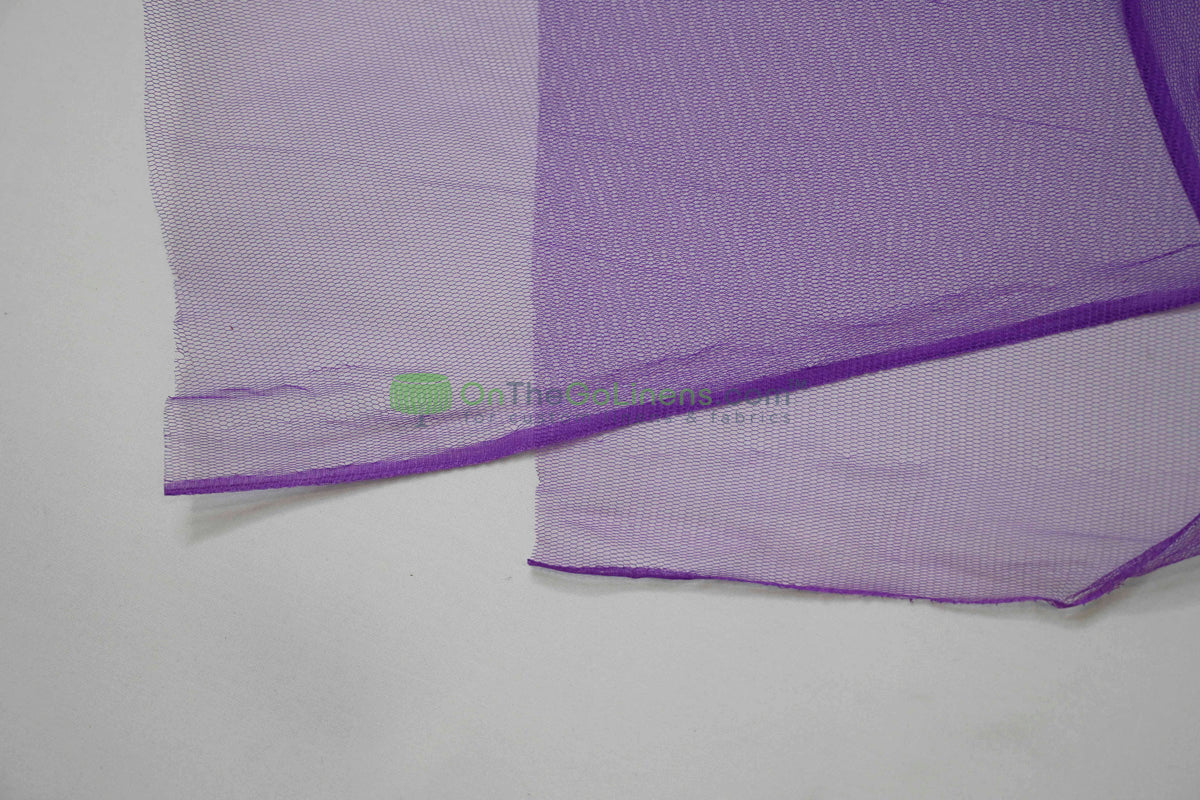 Crinoline Fabric by the yard | Hard Net Fabric | 60" Wide | Multiple Colors |
