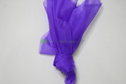 Japanese Crystal Organza Fabric | 100% Nylon | 45” Width | Sheer Luxury for Gowns & Décor