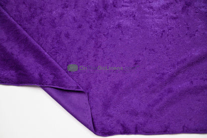IFR Panne Velvet Event Drapery Panels | Crush Velour Curtains | Inherently Fire Retardant Drapery |Multiple Colors |