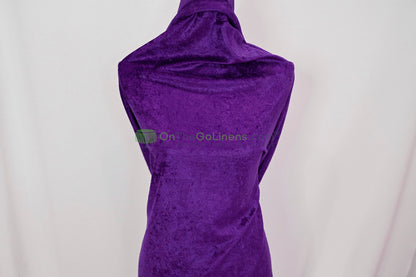 IFR Panne Velvet Event Drapery Panels | Crush Velour Curtains | Inherently Fire Retardant Drapery |Multiple Colors |