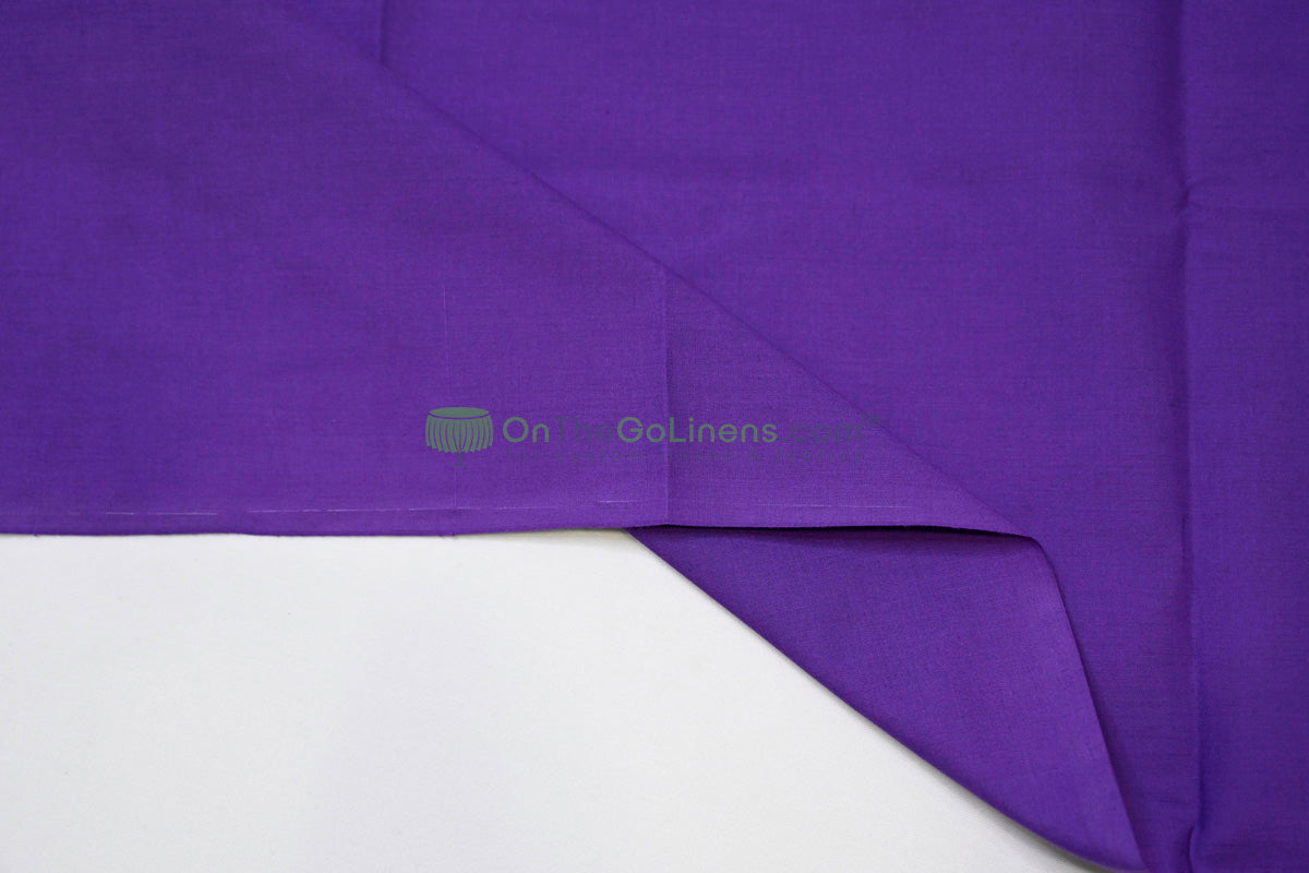 Woven Poly Cotton Broadcloth Fabric by the Yard | Polycotton Fabric | Multiple Colors | 60" Wide | 80/20 Blend |