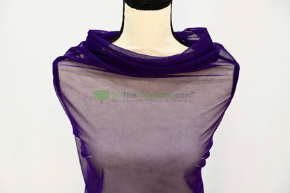 Power Mesh Spandex Fabric by the Yard | 60" Wide | Multiple Colors | 80/20 Nylon Spandex Blend |