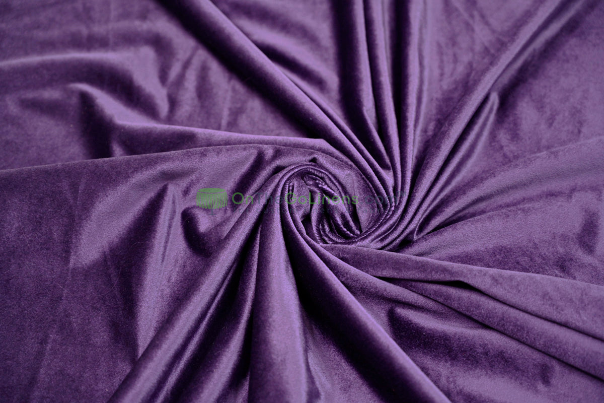 BT Royal™ --------------------------------------- Plush Velvet Fabric by the Yard | Soft Non Stretch Velvet Fabric | 60" Wide | Multiple Colors