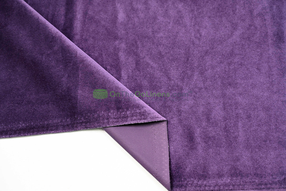 BT Royal™ --------------------------------------- Plush Velvet Fabric by the Yard | Soft Non Stretch Velvet Fabric | 60" Wide | Multiple Colors