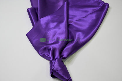 Stretch Charmeuse Fabric by the Yard | Silky Soft Stretch Satin Fabric | 4% Spandex | Multiple Colors |