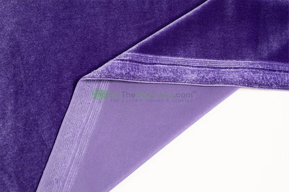 Stretch Velvet Tablecloths | Soft and Smooth Spandex Velvet Table Linens | Multiple Colors |