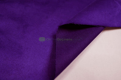 Micro Suede Fabric by the Yard and Wholesale Bolt | Faux Suede Fabric | Multiple Colors | 60" Wide |