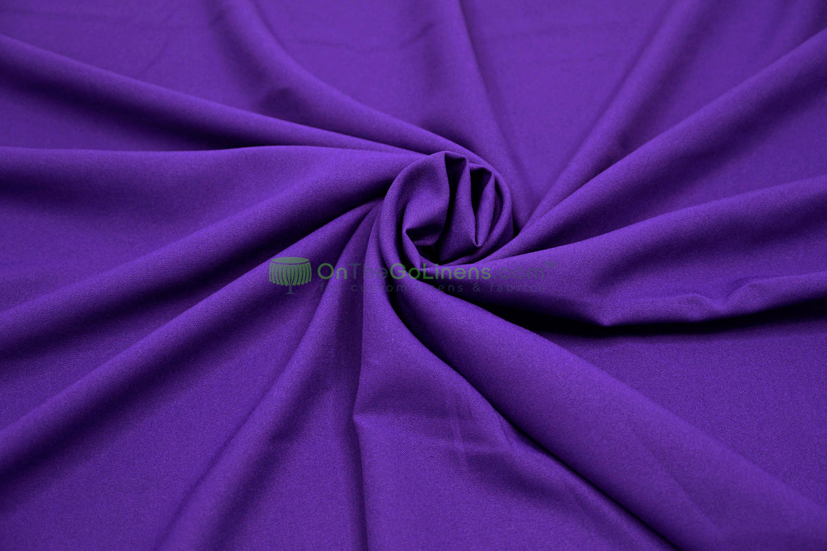 Wrinkle Free Scuba Fabric by the Yard & Wholesale Bolt | Double Knit Scuba Fabric | 60" Wide | Multiple Colors |
