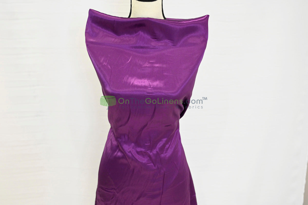 Charmeuse Satin Table Linens, Table Overlays, Table Drapes and Banquets | Multiple IFR Satin Colors |