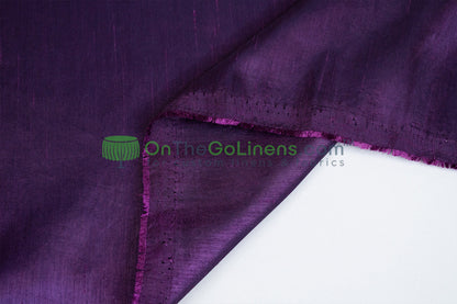 IFR Polyester Dupioni Fabric 120" Wide Extra Wide Silk Look 100% Polyester
