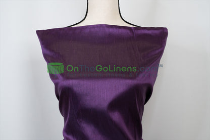 IFR Polyester Dupioni Fabric 120" Wide Extra Wide Silk Look 100% Polyester