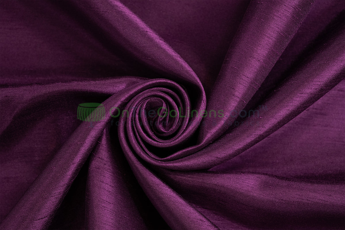 Shantung Satin Table Runners | Reversible Silk Satin Table Runners | 100% Polyester | Multiple Colors |