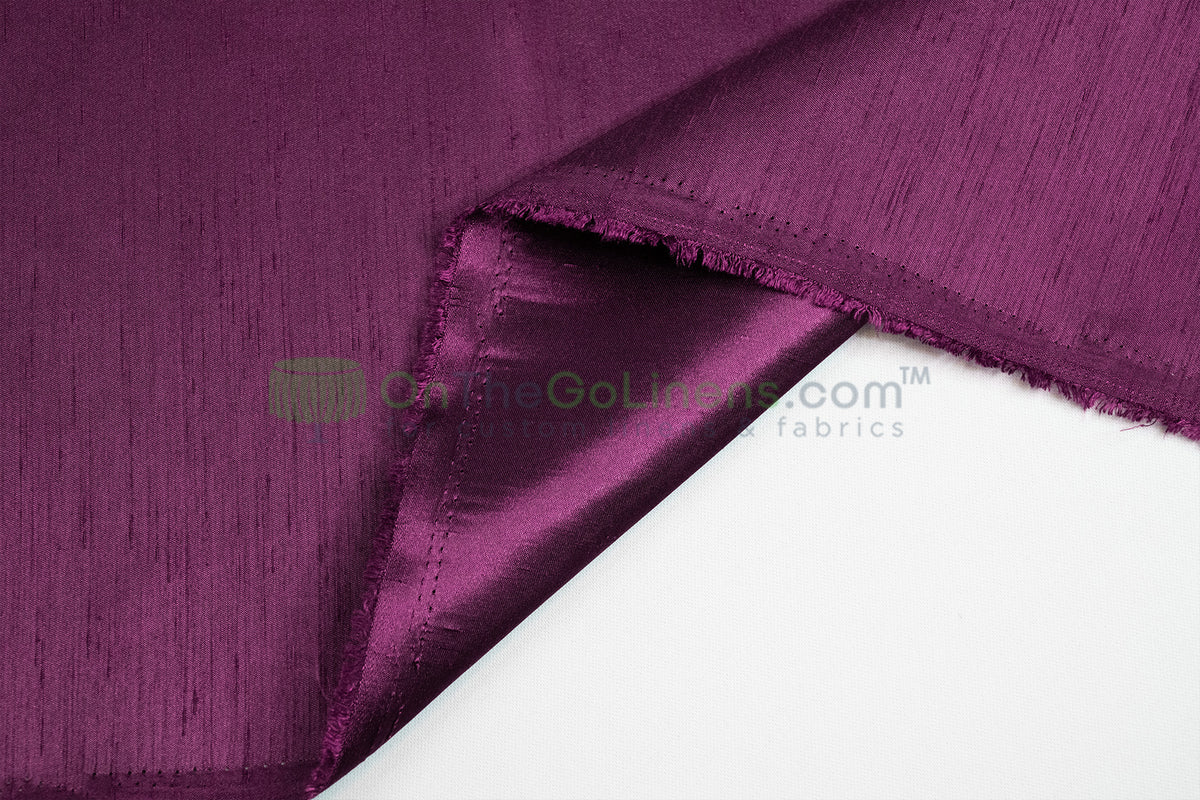 Shantung Satin Table Runners | Reversible Silk Satin Table Runners | 100% Polyester | Multiple Colors |