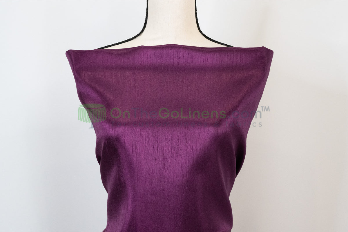 Shantung Satin Table Runners | Reversible Silk Satin Table Runners | 100% Polyester | Multiple Colors |