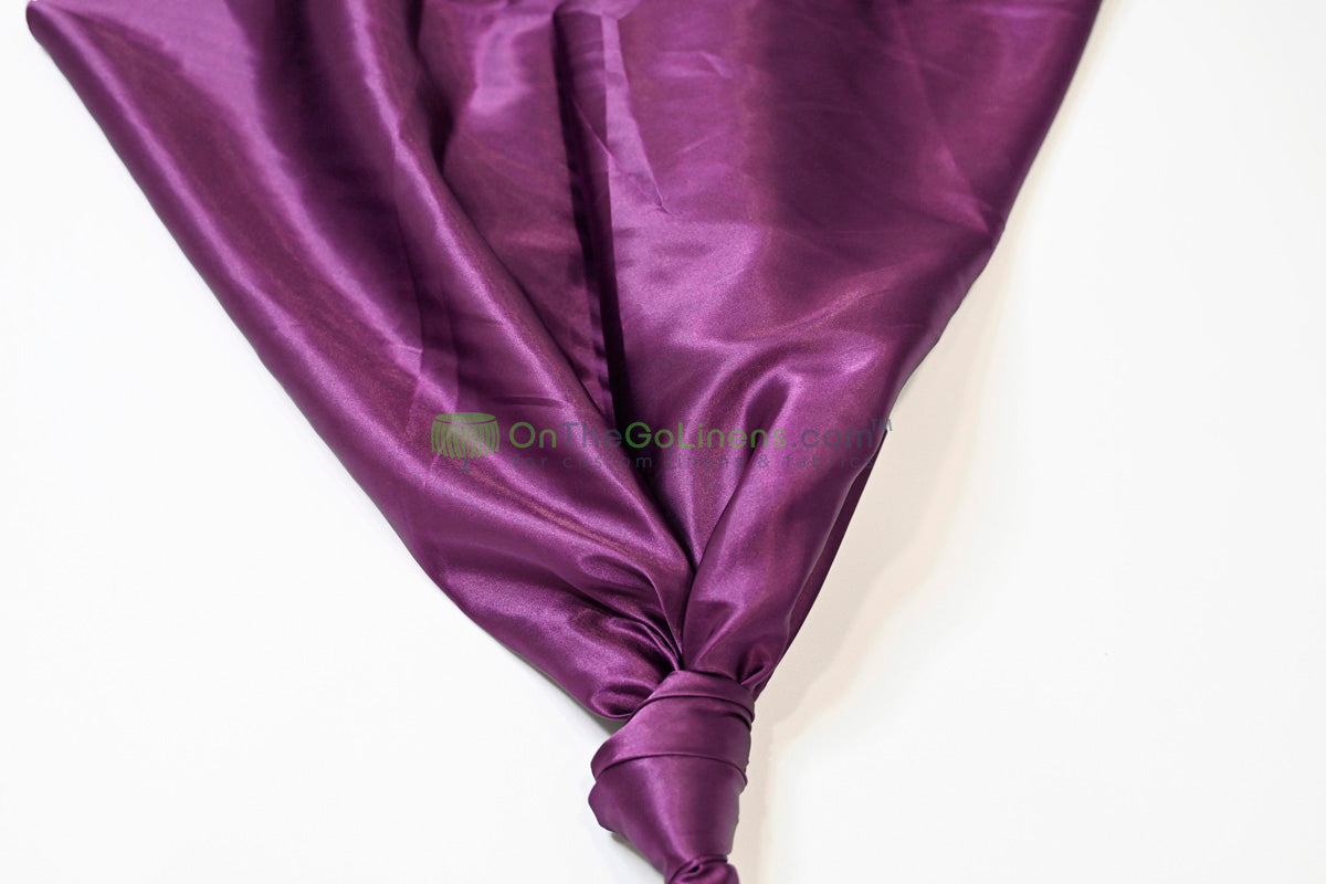 Stretch Charmeuse Fabric by the Yard | Silky Soft Stretch Satin Fabric | 4% Spandex | Multiple Colors |