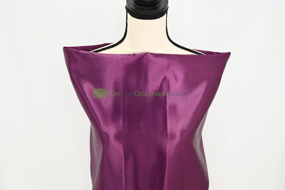 Bridal Satin Fabric by the Yard & Wholesale Bolt | 60" Wide | 100% Polyester |