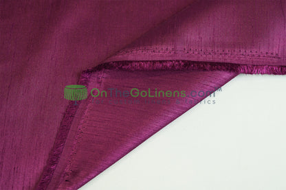 IFR Polyester Dupioni Fabric 120" Wide Extra Wide Silk Look 100% Polyester