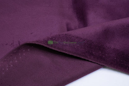 Double Wide Flame Retardant Event Drapery Velvet Fabric in Multiple Colors