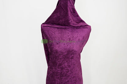 IFR Panne Velvet Event Drapery Panels | Crush Velour Curtains | Inherently Fire Retardant Drapery |Multiple Colors |