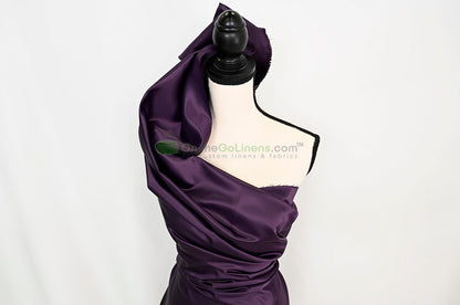 Lamour Satin Fabric by the Yard & Bolt | 100% Polyester Semi Dull Heavy Satin Fabric | 60" Wide | Multiple Colors |