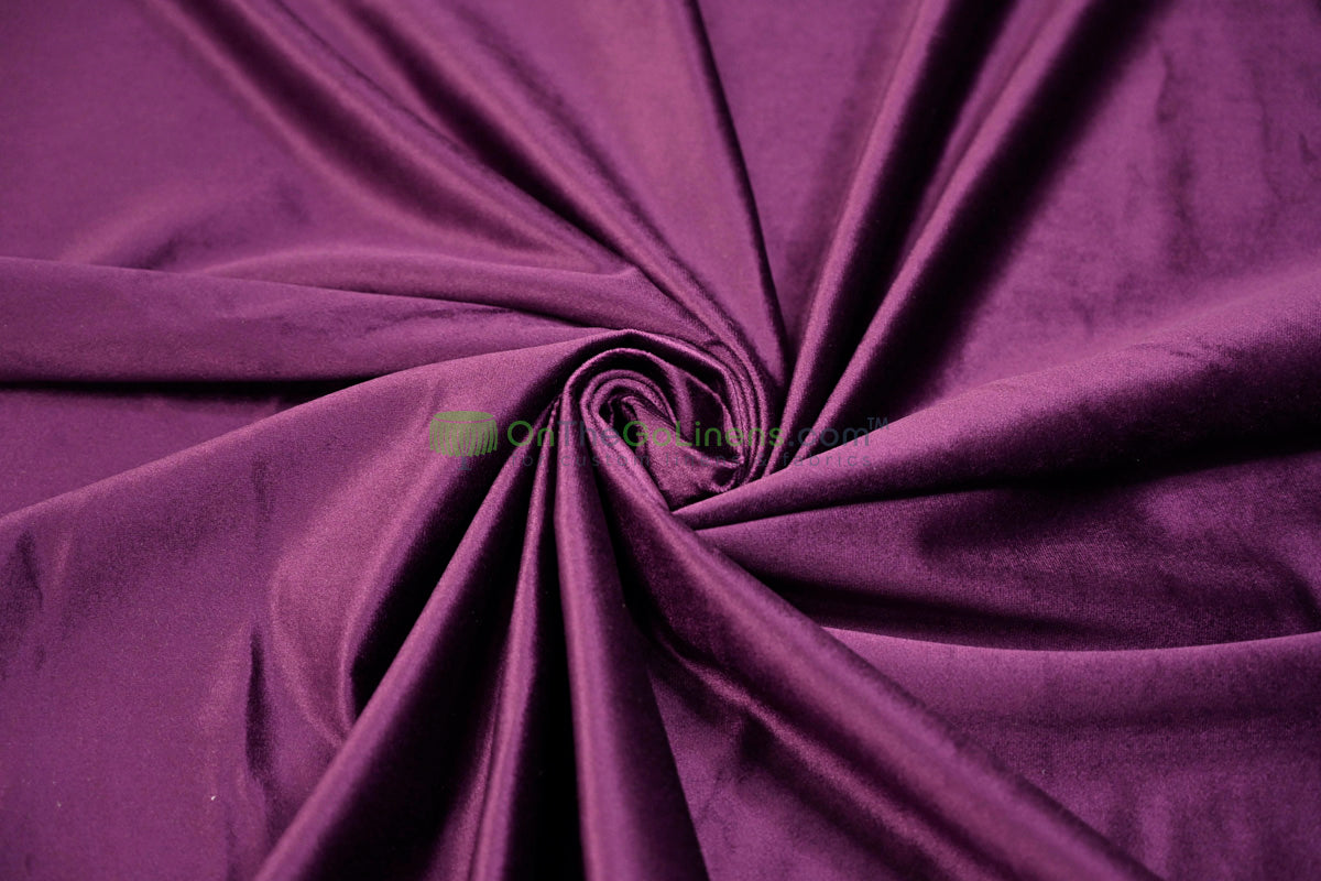 BT Royal™ --------------------------------------- Plush Velvet Fabric by the Yard | Soft Non Stretch Velvet Fabric | 60" Wide | Multiple Colors