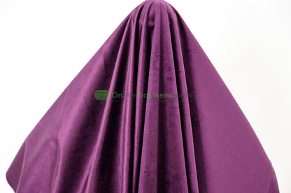BT Royal™ --------------------------------------- Plush Velvet Fabric by the Yard | Soft Non Stretch Velvet Fabric | 60" Wide | Multiple Colors