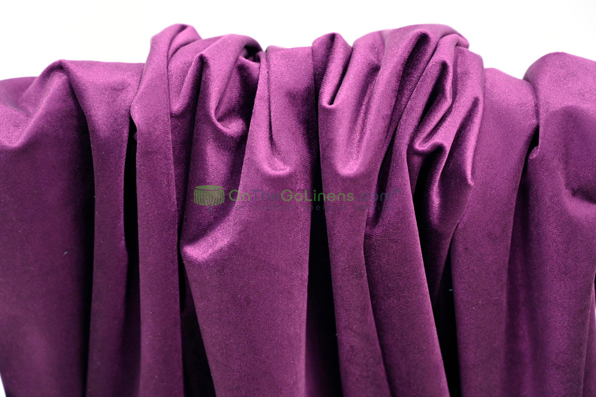 BT Royal™ --------------------------------------- Plush Velvet Fabric by the Yard | Soft Non Stretch Velvet Fabric | 60" Wide | Multiple Colors