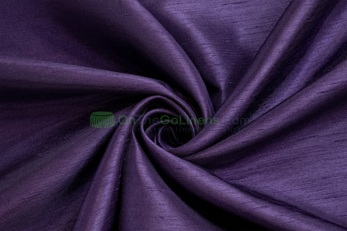 Shantung Satin Table Runners | Reversible Silk Satin Table Runners | 100% Polyester | Multiple Colors |