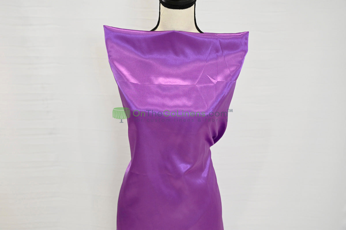 Charmeuse Satin Table Linens, Table Overlays, Table Drapes and Banquets | Multiple IFR Satin Colors |