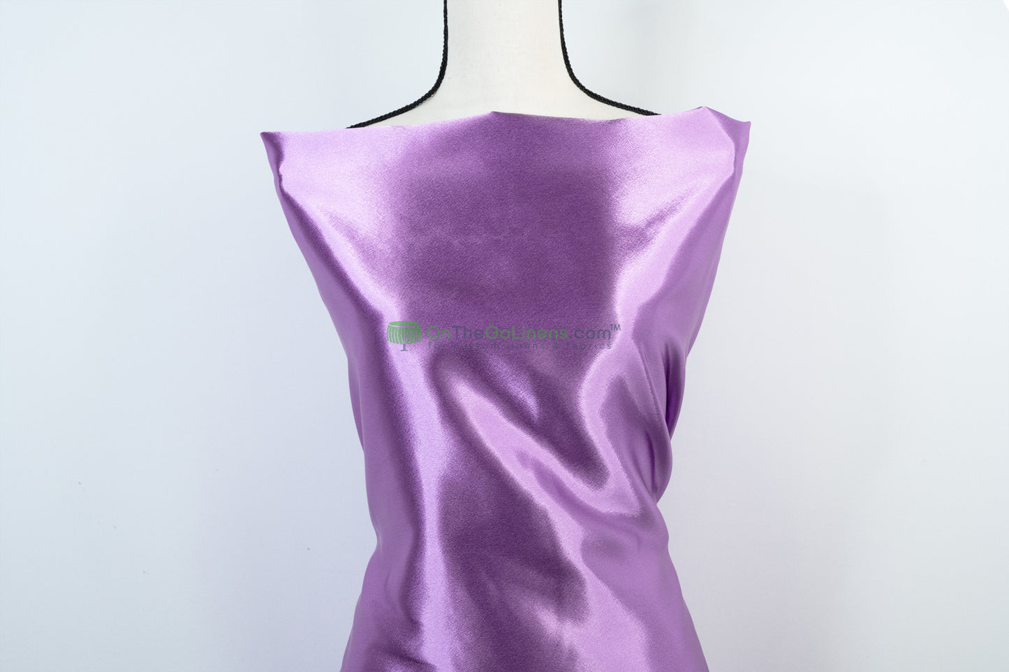 Superior Quality Japanese Crepe Back Satin Fabric by the Yard and Wholesale Bolt | 60" Wide | Multiple Colors |
