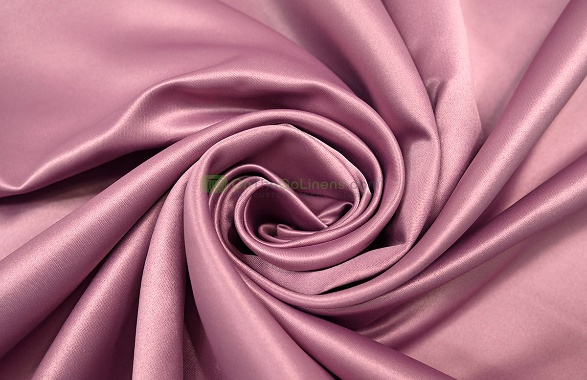 Lamour Satin Table Runners | 100% Polyester Semi Dull Heavy Satin Table Runners