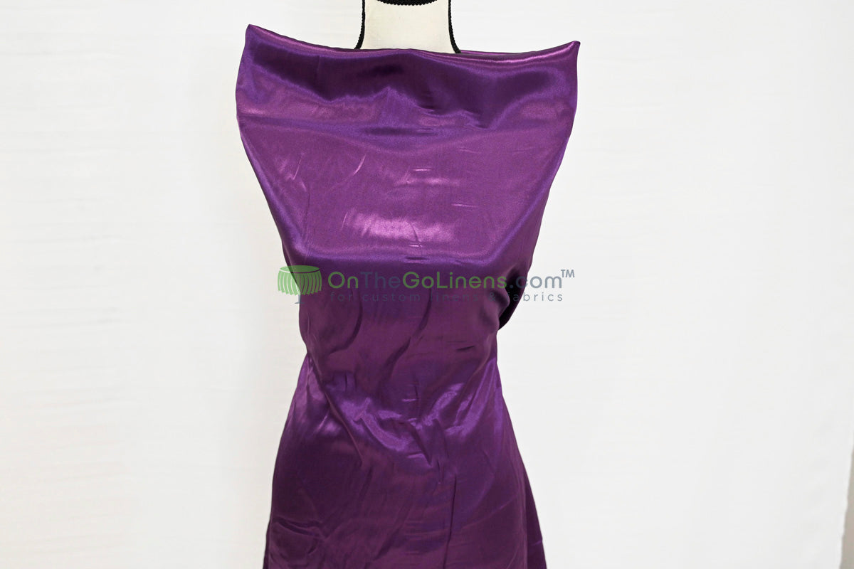 Charmeuse Satin Table Linens, Table Overlays, Table Drapes and Banquets | Multiple IFR Satin Colors |