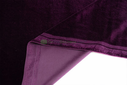 Stretch Velvet Tablecloths | Soft and Smooth Spandex Velvet Table Linens | Multiple Colors |