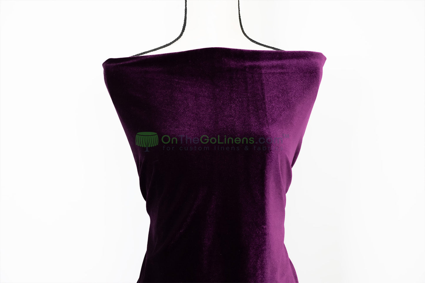 Stretch Velvet Tablecloths | Soft and Smooth Spandex Velvet Table Linens | Multiple Colors |
