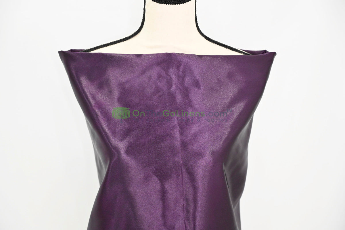 Bridal Satin Fabric by the Yard & Wholesale Bolt | 60" Wide | 100% Polyester |