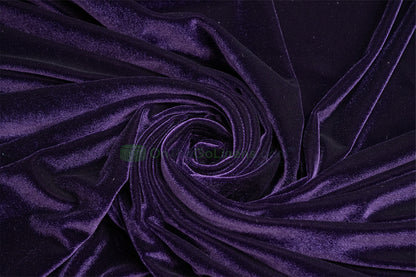 Stretch Velvet Tablecloths | Soft and Smooth Spandex Velvet Table Linens | Multiple Colors |